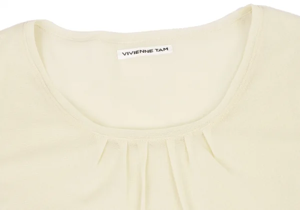 VIVIENNE TAM Layer Net Long Sleeve T Shirt  K-132189_004
