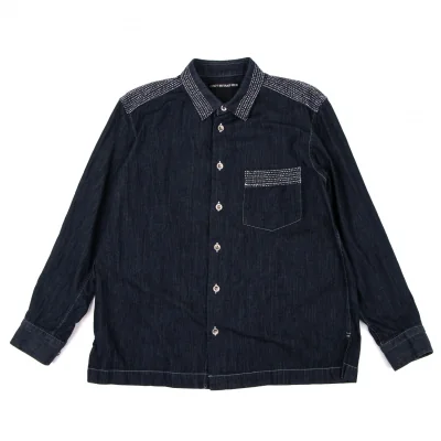 ISSEY MIYAKE MEN / IM MEN Denim Long Sleeve Shirt
