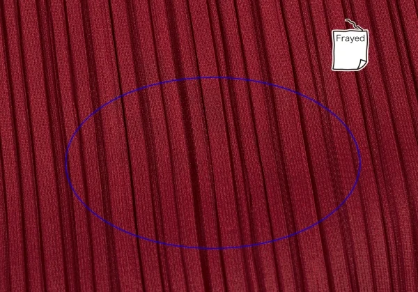 プリーツプリーズPLEATS PLEASE ダブルジッププリーツスカート 赤1 K-132223_013