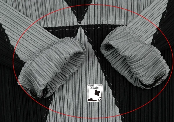 PLEATS PLEASE Geometric Switching T Shirt & Skirt K-132227_007