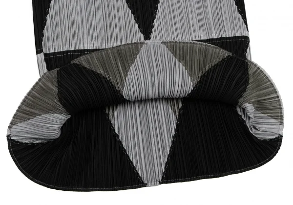 PLEATS PLEASE Geometric Switching T Shirt & Skirt K-132227_017