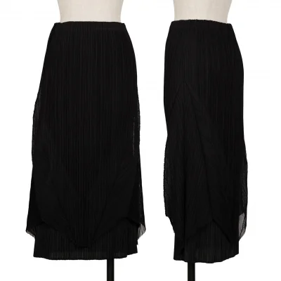 PLEATS PLEASE Layered Design Pleated Skirt