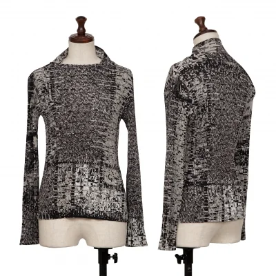 優れた品質 フェットISSEY イッセイミヤケ MIYAKE モザイクプリント FETE トップス
