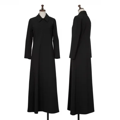 WXYZ Wool Blended Zipper-neck Dress