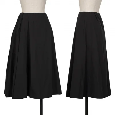 MACPHEE Tuck Nylon Cotton Skirt