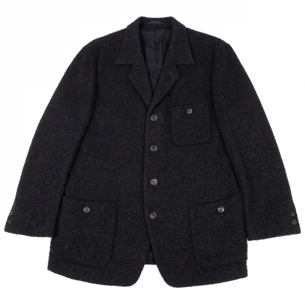 入手困難✨ イッセイミヤケメン ニット セットアップ ウール ベージュ イッセイミヤケメンISSEY MIYAKE MEN ウール混ニットセットアップ