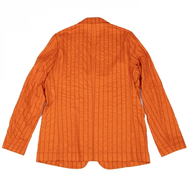 ISSEY MIYAKE MEN Stitch Stripe Nylon Jacket K-132304_011