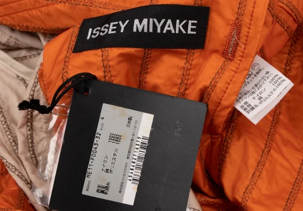 ISSEY MIYAKE MEN Stitch Stripe Nylon Jacket K-132304_014