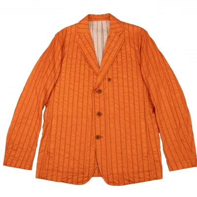 ISSEY MIYAKE MEN Stitch Stripe Nylon Jacket