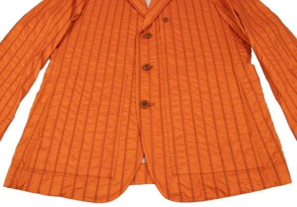 ISSEY MIYAKE MEN Stitch Stripe Nylon Jacket K-132304_008