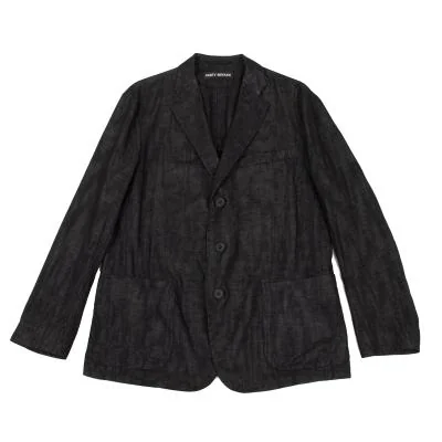 ISSEY MIYAKE MEN Cotton Linen Shiny Jacket