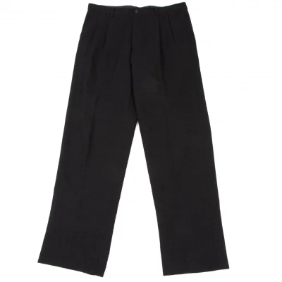 ISSEY MIYAKE MEN Wool Two Tuck Pants