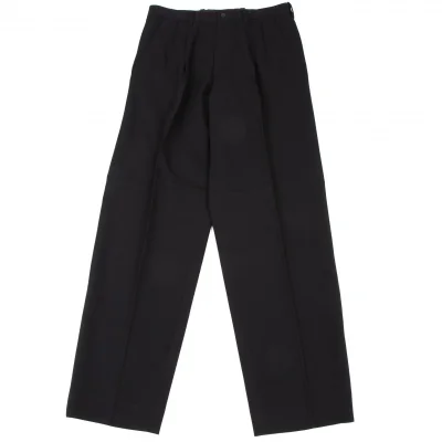 ISSEY MIYAKE MEN Two Tuck Wool Gabardine Pants