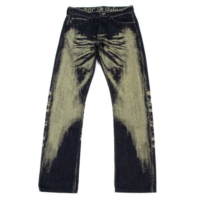 ISSEY MIYAKE MEN A-POC Wash Like Jacquard Jeans