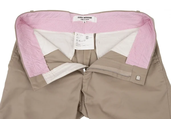 ジュンヤワタナベ コムデギャルソンJUNYA WATANABE COMME des GARCONS チノコットンセットアップ ベージュS K-132366_015