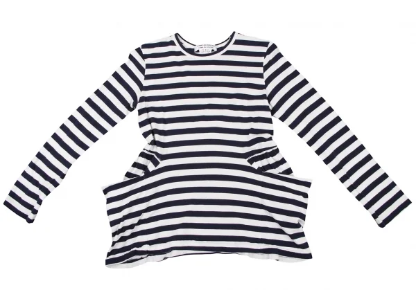 激安/新作 コムコム コムデギャルソンCOMME des GARCONS サイドポケット トップス