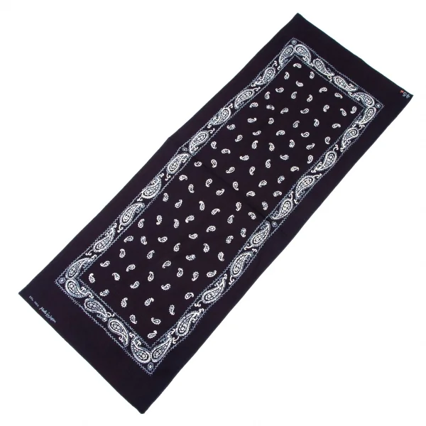 45R Indigo Dyed Paisley Hand Towel K-132450_002