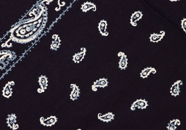 45R Indigo Dyed Paisley Hand Towel K-132450_003