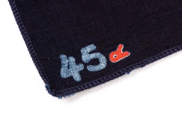 45R Indigo Dyed Paisley Hand Towel K-132450_006