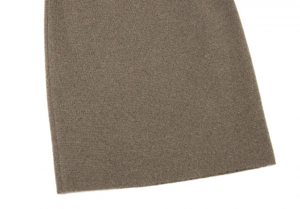 ISSEY MIYAKE Faux Collar Knit Jacket & Skirt K-132457_016