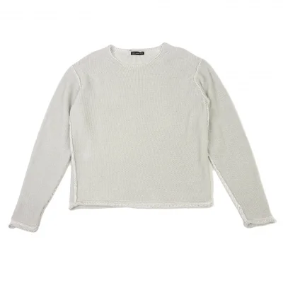 ISSEY MIYAKE MEN Cotton Low Gauge Knit Sweater