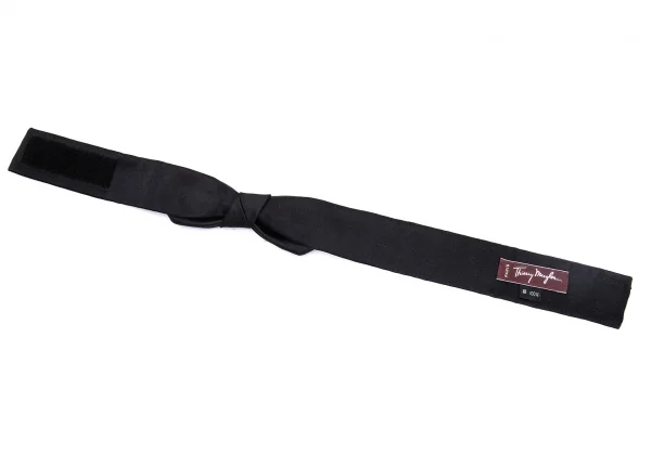 ティエリーミュグレー Thierry Mugler カマーバンド&蝶ネクタイセット 黒 K-132506_006