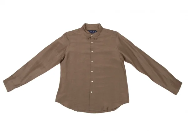 RALPH RALPH LAUREN Linen Silk Regular Collar Shirt K-132510_002