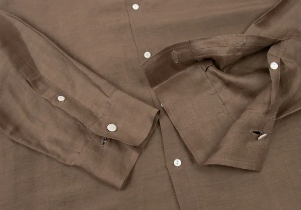 RALPH RALPH LAUREN Linen Silk Regular Collar Shirt K-132510_006