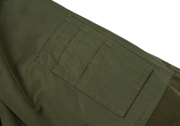 RALPH LAUREN Boa Collar Nylon Bomber Jacket K-132519_011