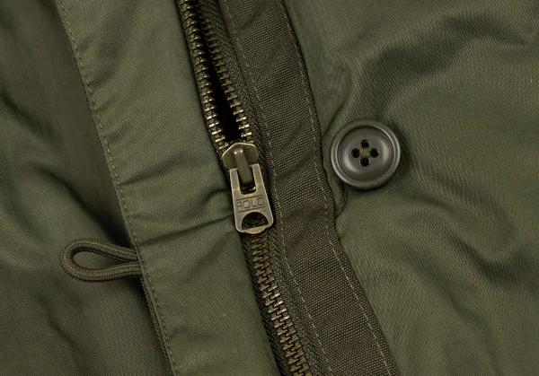 RALPH LAUREN Boa Collar Nylon Bomber Jacket K-132519_015