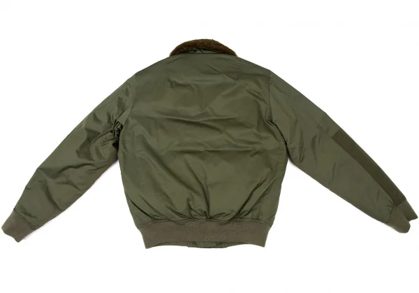 RALPH LAUREN Boa Collar Nylon Bomber Jacket K-132519_018