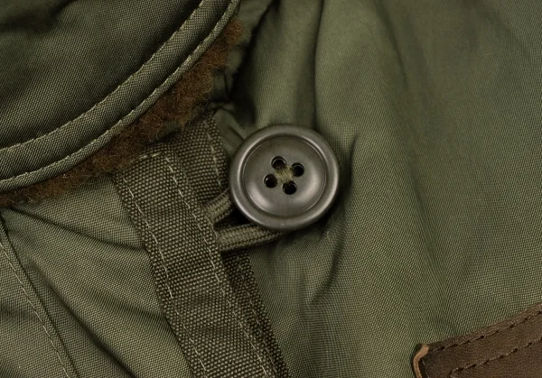 RALPH LAUREN Boa Collar Nylon Bomber Jacket K-132519_007