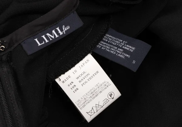 LIMI feu Gather Strap Wool Dress K-132523_013