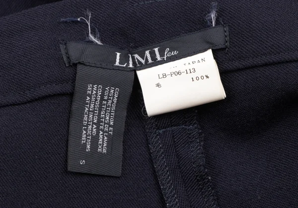 LIMI feu Switching Wool Dropped Crotch Pants K-132524_012