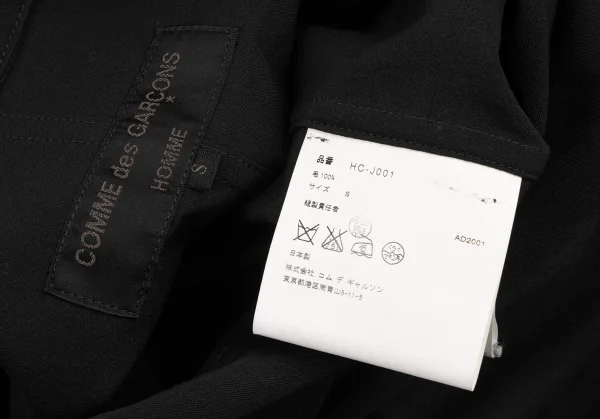 COMME des GARCONS HOMME Wool Gabardine Jacket K-132534_017