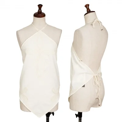 Jean Paul GAULTIER PARIS Embroidery Strap Halter Neck Top