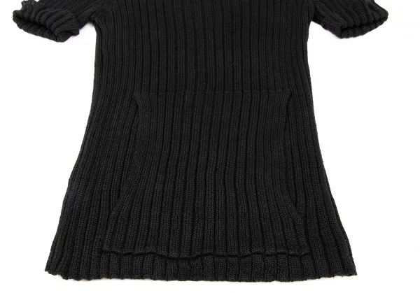 Jean-Paul GAULTIER CLASSIQUE Pocket Design Linen Knit Top K-132542_006