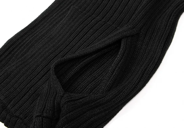 Jean-Paul GAULTIER CLASSIQUE Pocket Design Linen Knit Top K-132542_007