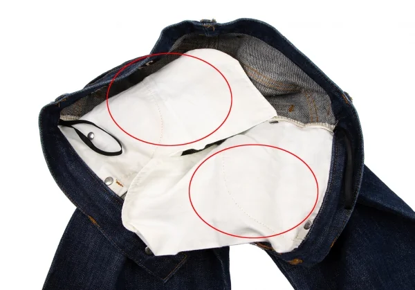 ジャンポールゴルチエ ジーンズJPG JEAN'S ロールアップデザインデニム