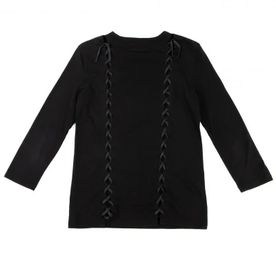 Jean-Paul GAULTIER HOMME Cotton Back Lace up T Shirt