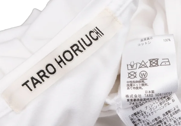 TARO HORIUCHI Rib Switching Fox Printed T Shirt K-132579_019