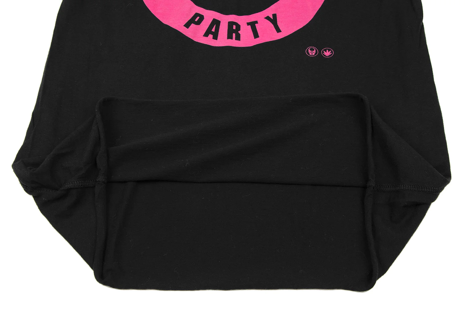 ルシアンペラフィネLucien PellatFinet コットンロゴプリントTシャツ 黒ピンクS 【レディース】 ルシアンペラフィネLucien PellatFinet コットンロゴプリントT