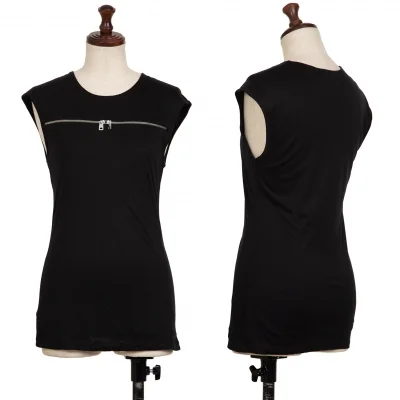 McQ Alexander McQUEEN Front Zipper Tank top