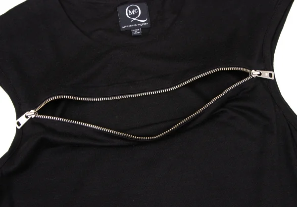 McQ Alexander McQUEEN Front Zipper Tank top K-132598_006