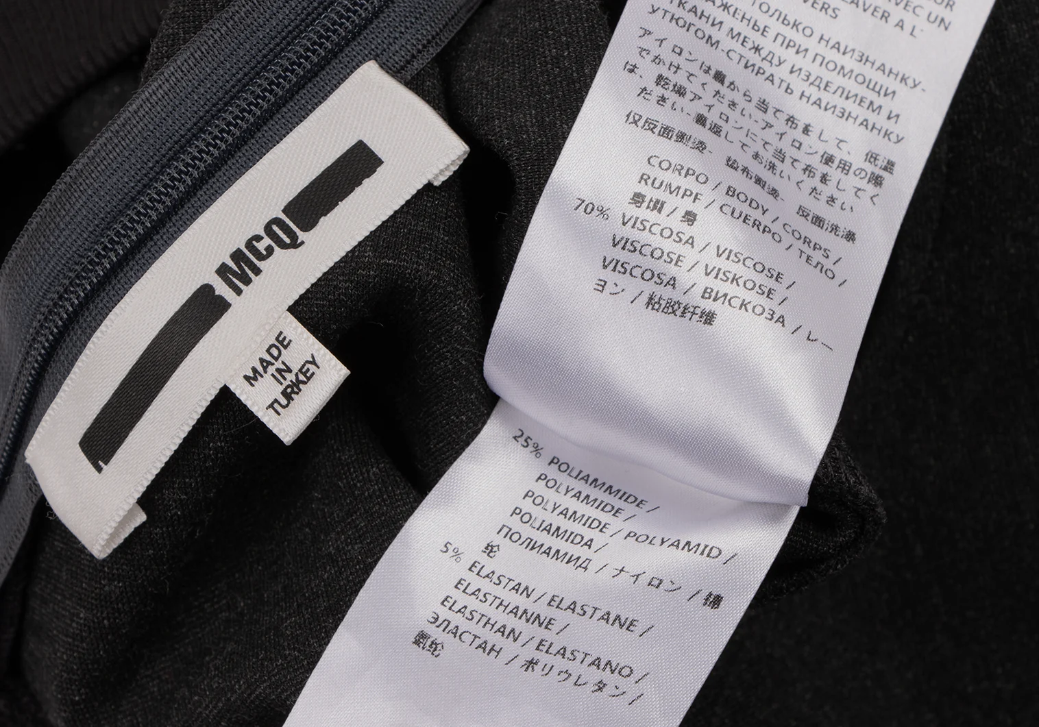 サイズS アレキサンダーマックイーン ノースリーブネオン柄変形