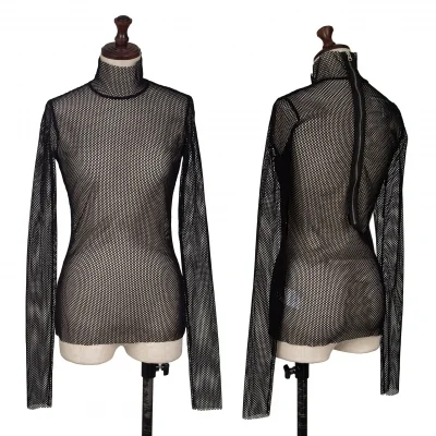 MM6 MAISON MARGIELA Turtle Neck Mesh T Shirt