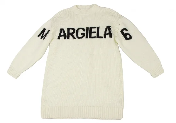MM6 マルジェラ ニットワンピ エムエム 6 メゾン マルジェラMM6 MAISON MARGIELA ロゴインター
