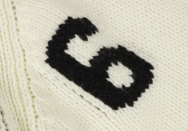 エムエム 6 メゾン マルジェラMM6 MAISON MARGIELA ロゴインターシャ