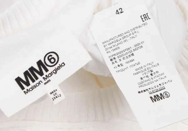 MM6 MAISON MARGIELA Rib Switching Sleeveless Dress K-132609_016