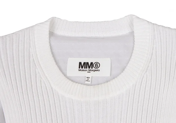MM6 MAISON MARGIELA Rib Switching Sleeveless Dress K-132609_005
